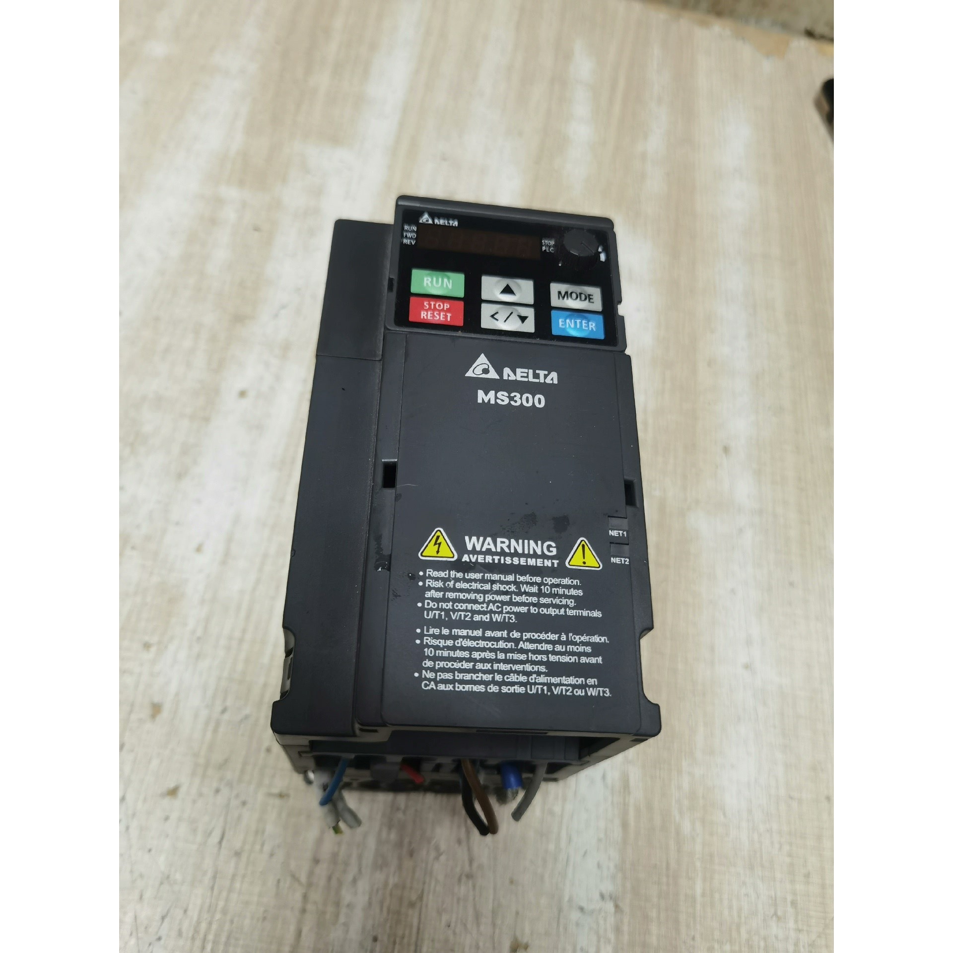 议价台达MS300变频器VFD7A5MS21ANSAA 1.5