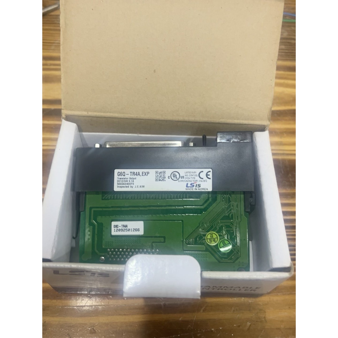 议价LS产电,PLC输模块,G6Q-TR4A,EXP,实物