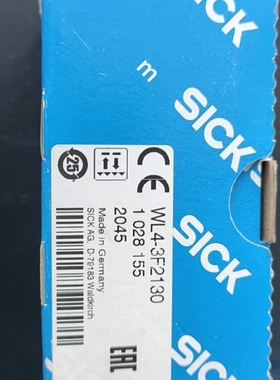 议价德国SICK传感器WL4-3F2130货号1028155实物拍摄拍前议价