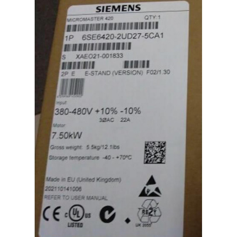 议价MM420变频器6SE6420-6430-2UD17-31-35-5AA1-5CA0-5FB0