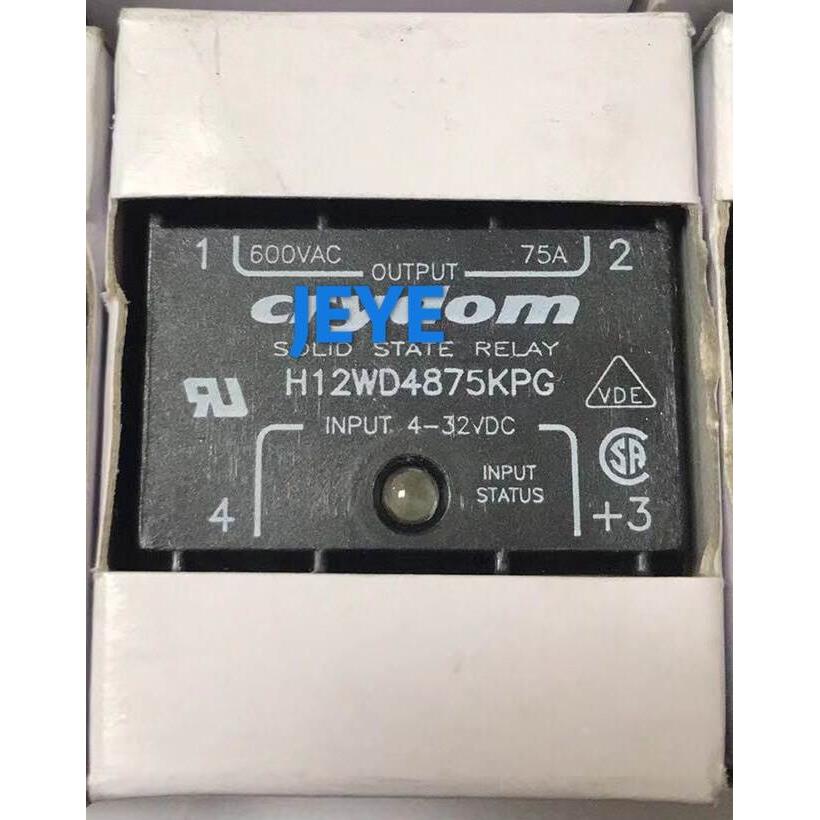 议价【熙城机电】快达CRYDOM固态继电器H12WD2450KPG(H12WD48100K