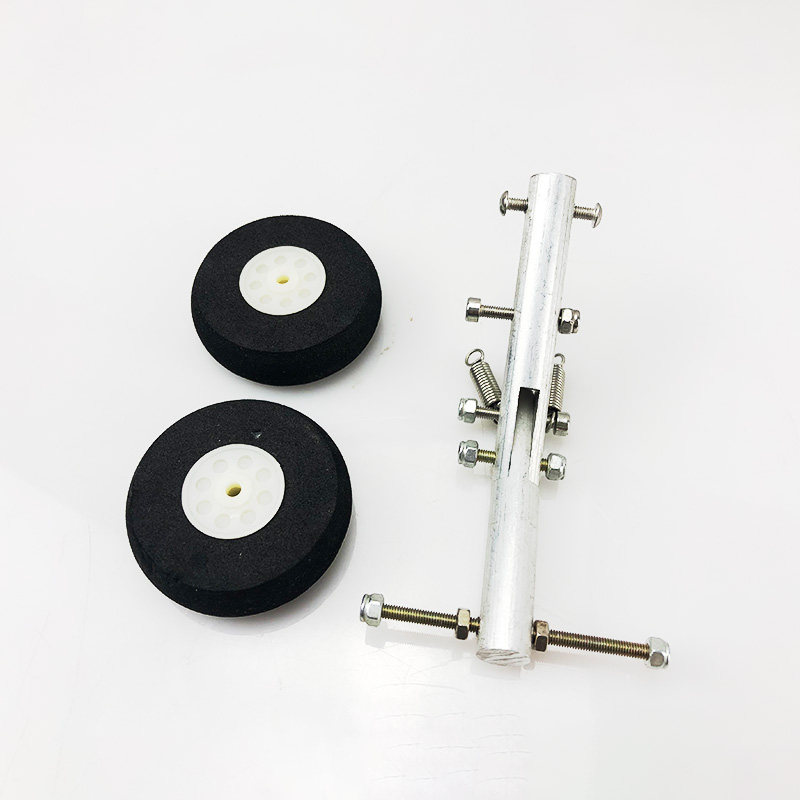 固定翼飞机起落架 航模双轮跪式减震起落架铝合金 塞赛斯纳起落架