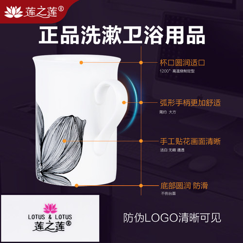 欧式浴室洗漱用品卫浴五件套装卫生间刷牙漱口杯牙具陶瓷托盘套件