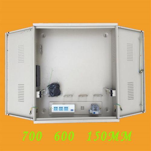 700 600 2U宽带网络箱交换机箱 监控主机箱 宽带箱墙柜 壁挂机柜