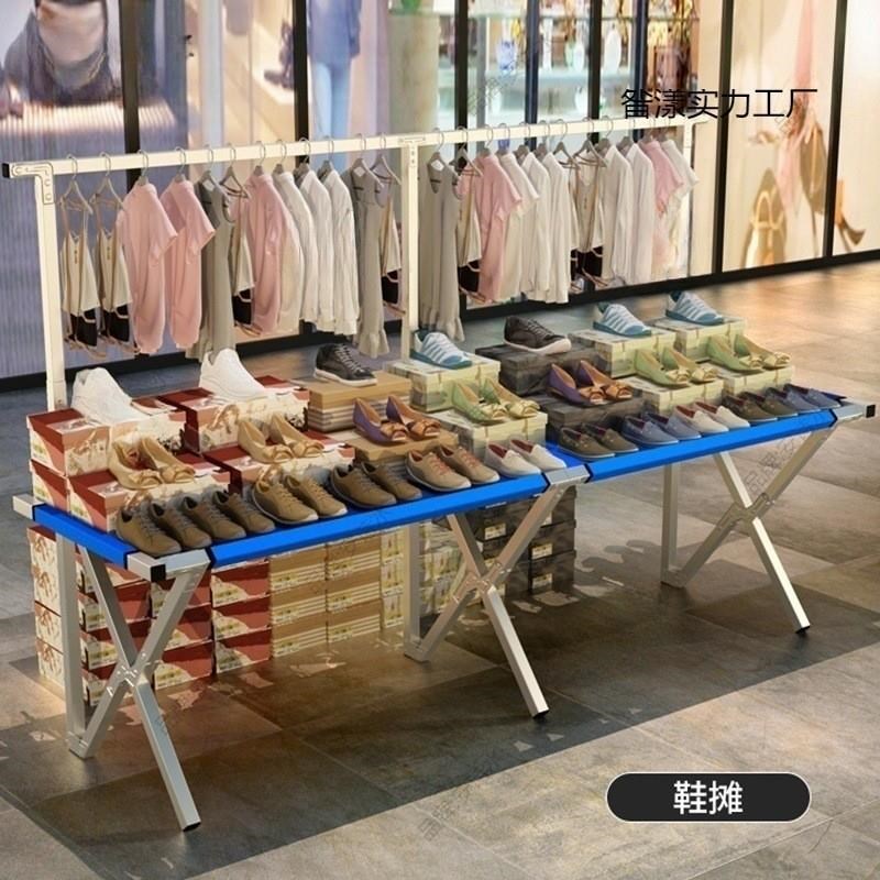 夜市地摊小玩具可移动货架市集服装货架便携折叠摆摊实用小桌子