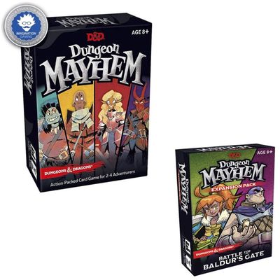 极速Family Fun Board Game Playing Card Dungeones Mayhem Card