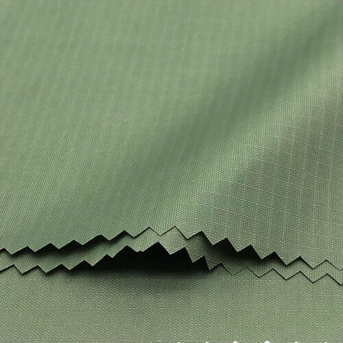 210D0.e3尼龙格子防水面料固色 轻薄羽绒服面料 户外时装帐篷布料