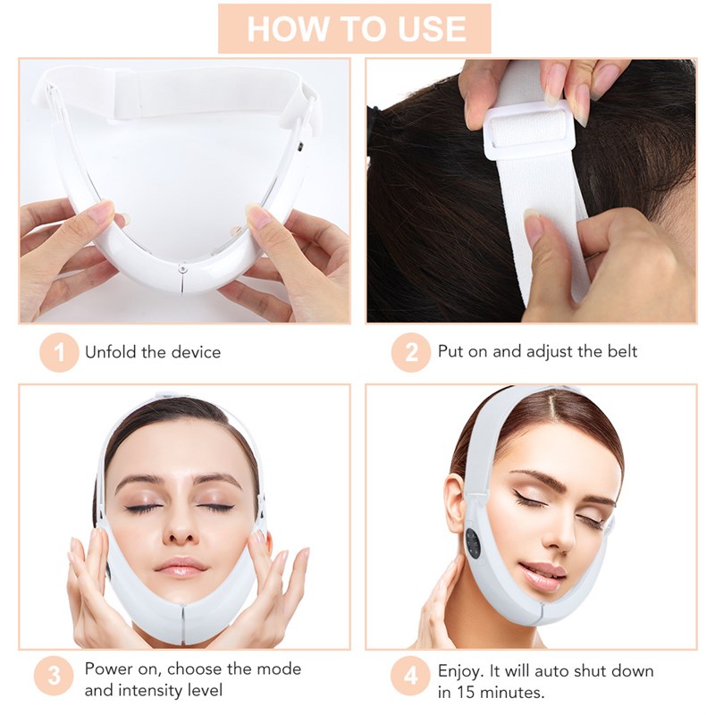 新品V Face Beauty Meter EMS Facial Lifting Device LED Photon 个人护理/保健/按摩器材 腹部按摩器/揉腹仪 原图主图