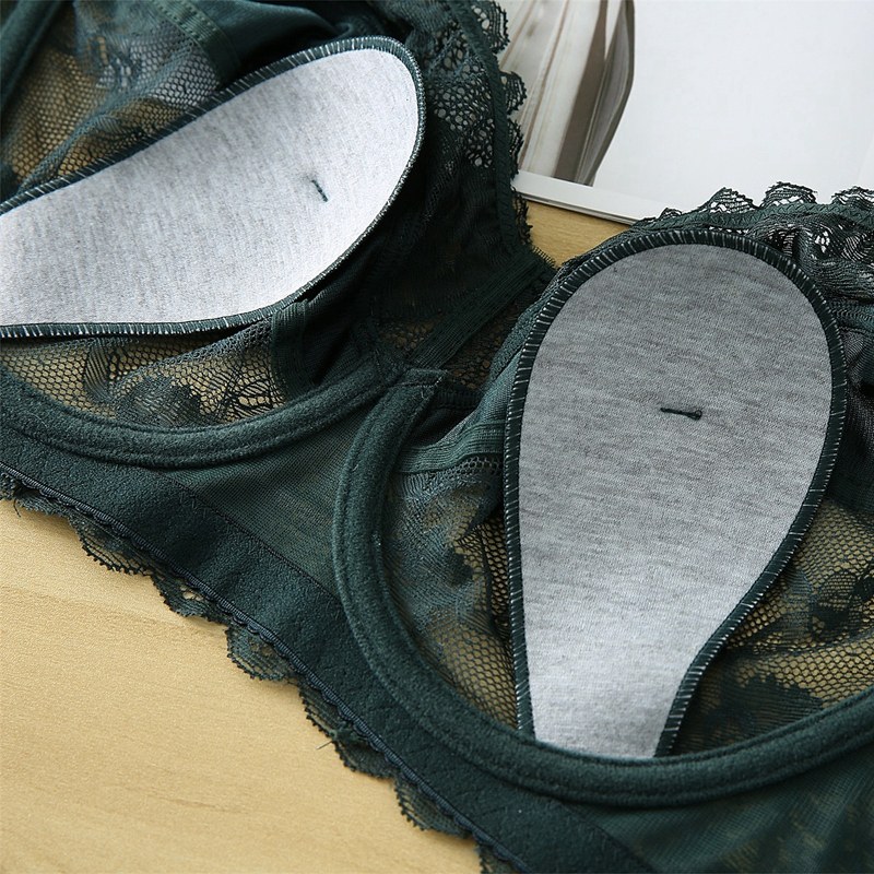 夏季大码超薄款透气文胸聚拢大胸显小女内衣全罩杯蕾丝软钢圈胸罩,女士内衣/男士内衣/家居服,文胸,淘宝优惠券,粉丝福利购,淘宝优惠卷