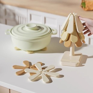 硅胶隔热垫家用i防烫餐桌垫菜盘砂锅锅垫碗垫耐高温餐垫杯碗垫子