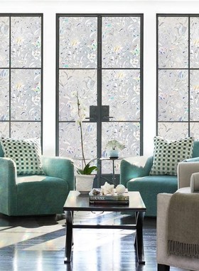 *LCKYYJ 3D Window Film Self Adhesive Privacy Window ers Stat