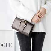 斜挎包手机包单肩网红小黑包时尚 包包女2020新款 潮韩版 百搭链条包