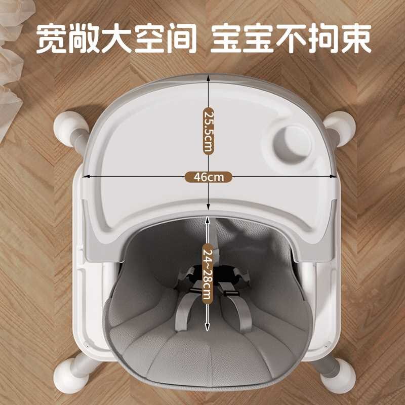 餐椅多功能婴儿餐桌椅百变宝宝餐椅可坐可躺积木学习饭桌椅