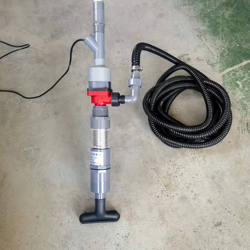 鱼池鱼缸清洁用具吸污器吸污机直流水泵大功O率吸便器锦鲤鱼池清