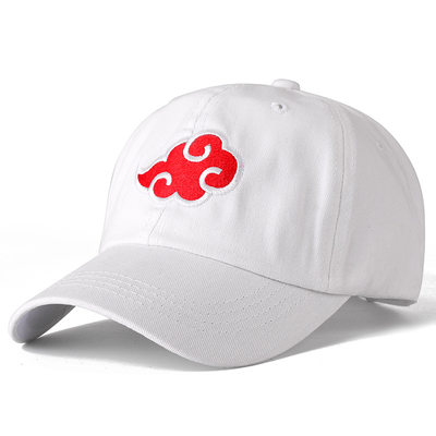 速发NARUTO New 100% Cotton Cap Japanese Akatsuki Logo Anime