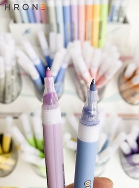 8pcs/set Flash sequin outline marking marker colorful art Ma