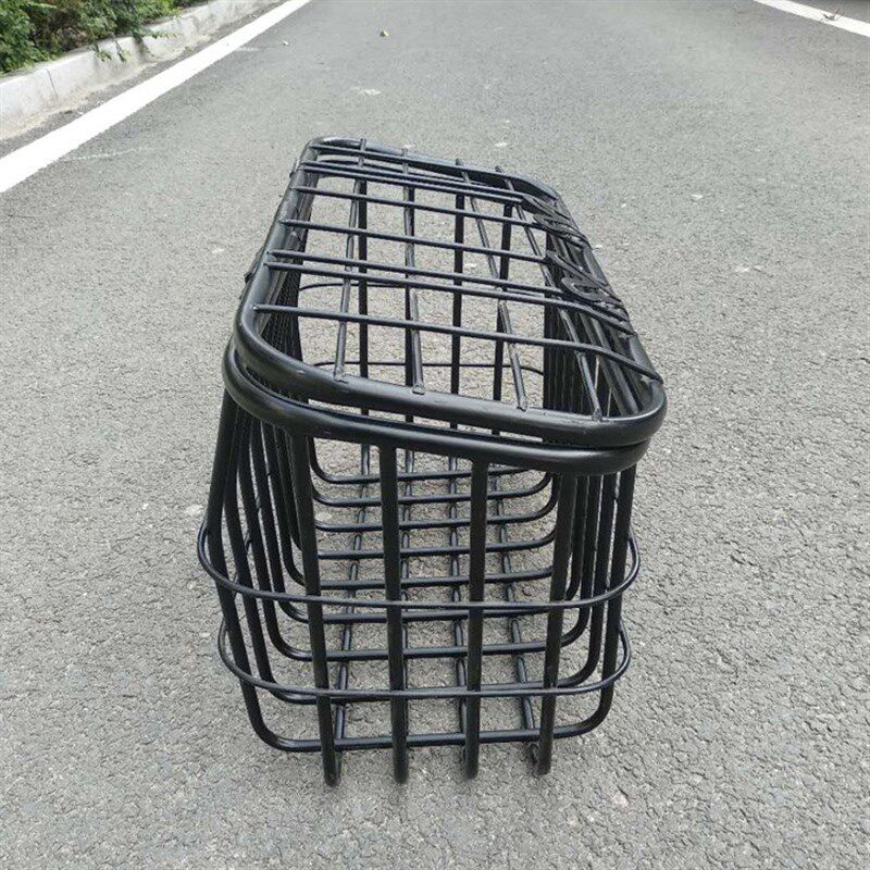 电动三轮车带盖后车篮后车筐车篓子加粗铁质菜篮子U内包内胆罩防