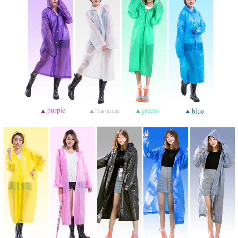 新品Raincoat Thickened Waterproof Raincoat Rain Poncho Rainc 居家日用 雨披/雨衣 原图主图