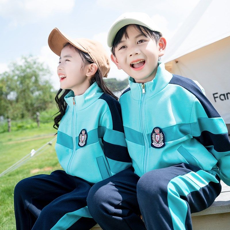 幼儿园园服春秋装三件套小学生校服套装夏季款儿童运动会班服绿色,童装/婴儿装/亲子装,校服/园服,淘宝优惠券,粉丝福利购,淘宝优惠卷