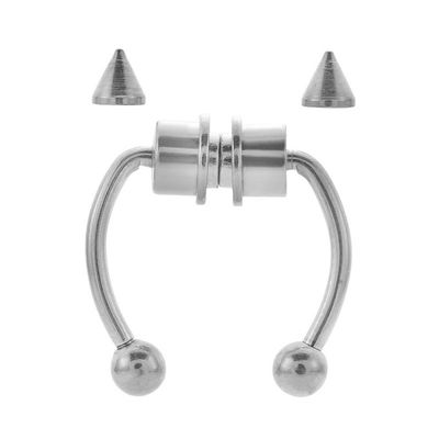 速发推荐Fake Nose Ring Hoop Nose Septum Rings Stainless Stee