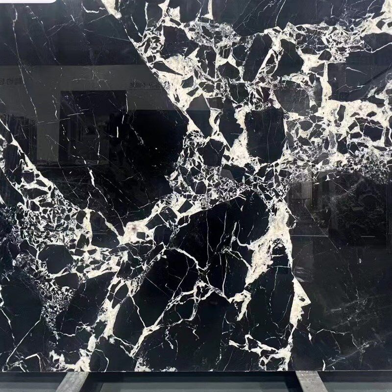 黑色天然大理石板奢石窗台板过门石大理石台面拿破仑黑z背景墙石
