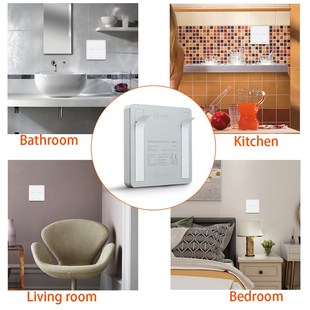 4键情景开关无线随意贴涂鸦智能开关远程zigbee场景凌动开关面板