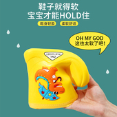 胶鞋 儿童雨鞋 雨靴防滑宝宝幼儿男童小孩水鞋 加绒女款 女童2022新款