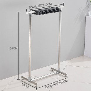 落地拖把架扫把架挂放墩布置物架收纳整理挂钩清洁工具固定架子