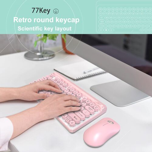 NEW L100 2.4G Wireless Keyboard And Mouse Mini Multimedia Ke