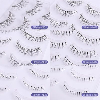 极速False Eyelashes Naturally Simulated Thick Transparent St