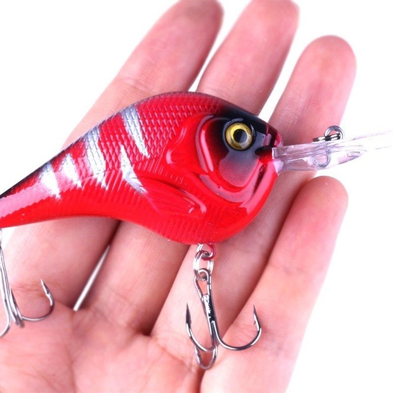HENGJA 1PC Crankbait Wobblers 9.5CM 11G Plastic Fly Fishing_虎窝淘