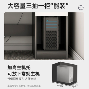 家用书桌简约办公桌卧室带抽屉桌子学生家用书桌书桌 电脑桌台式