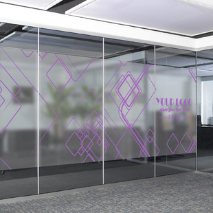 磨砂玻璃纸遮光窗户玻璃贴纸几何图案办公室移门贴膜透光不透明