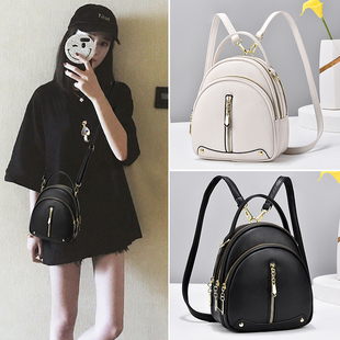 小背包女双肩包2022新款潮高级感时尚出街少女迷你单肩斜挎小包包
