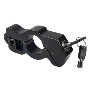 防盗车把油门锁头锁电动车摩托车自行车电瓶车便携把手锁刹车锁