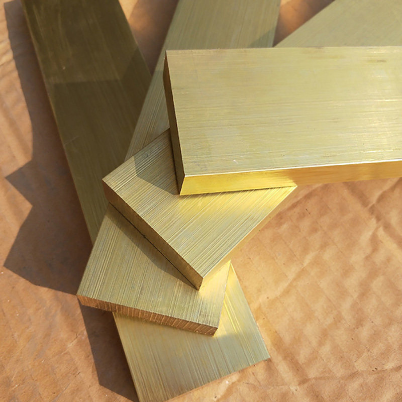 h59黄铜棒实心四方铜棒长方铜棒黄铜条黄铜块黄铜排黄铜板现零切