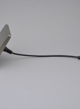 深灰色86型耳机音频插座3.5耳机带线模块母对母直插免焊音频面板