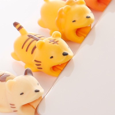 Cute Cable Buddy Protector Data Transfer For IOS Phones USB