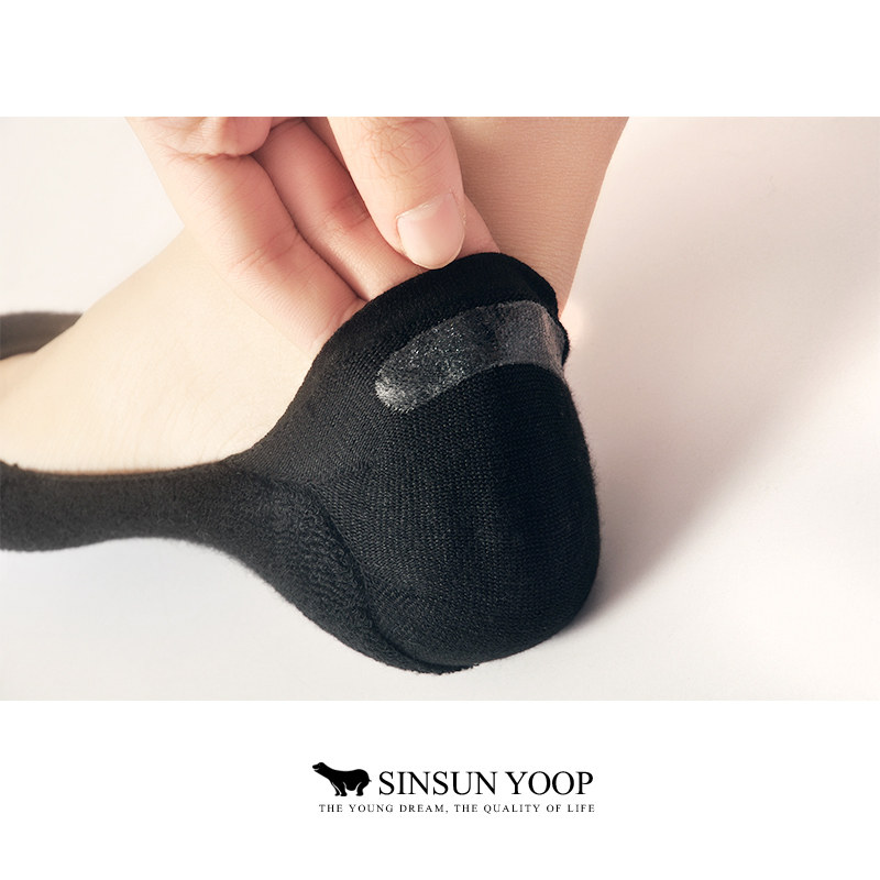 5双装女士单鞋吸汗新品超低浅口加厚防臭隐形袜 女高跟鞋袜套,女士内衣/男士内衣/家居服,船袜,淘宝优惠券,粉丝福利购,淘宝优惠卷