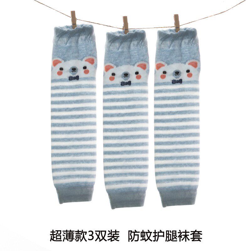婴儿长筒袜春夏季薄款防护膝袜套爬行神器新生儿宝宝春秋护腿新款