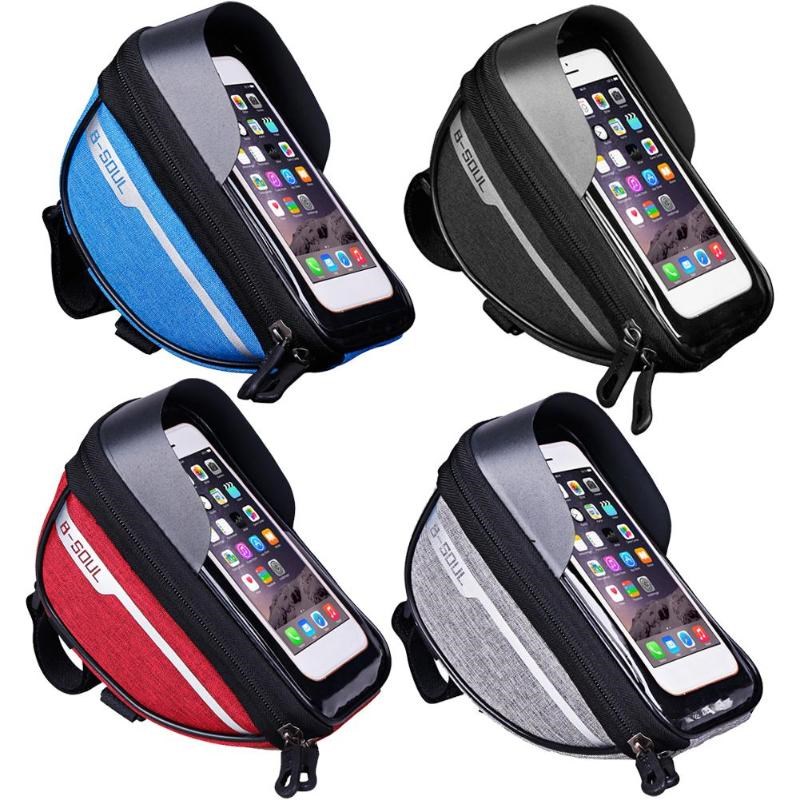 Polyester Mountain Bike MTB Bicycle Frame Front Tube Bag Pra