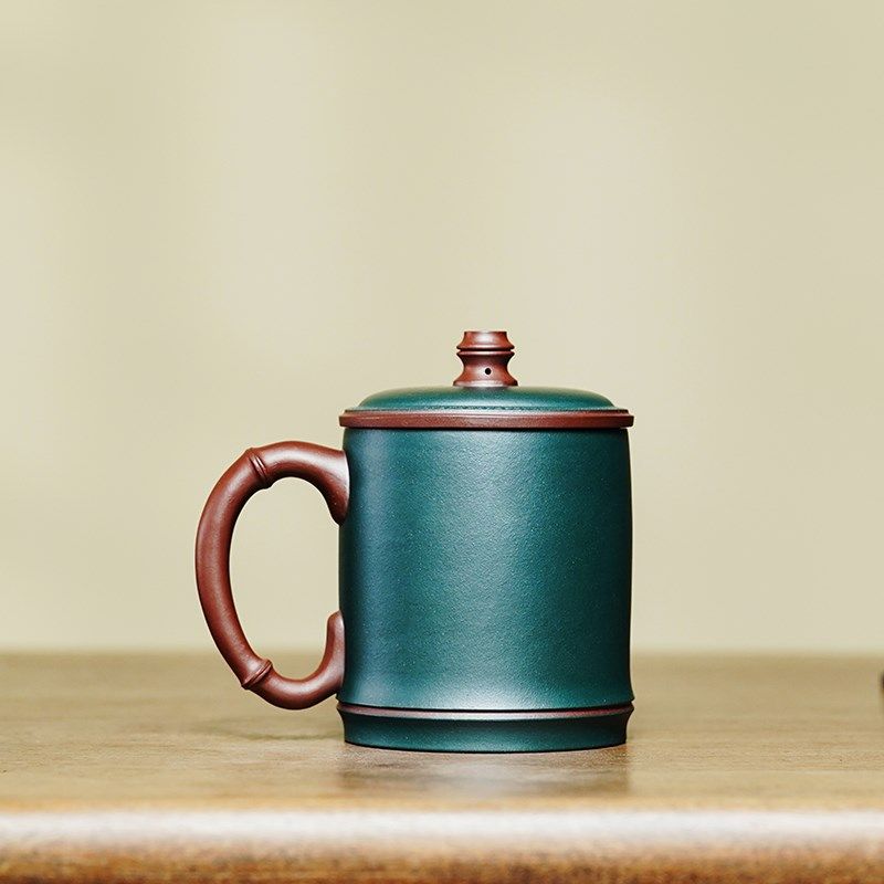 紫砂杯宜兴紫砂纯全手工泡茶杯子男女士款名家马晓君 雪竹,餐饮具,茶杯,淘宝优惠券,粉丝福利购,淘宝优惠卷