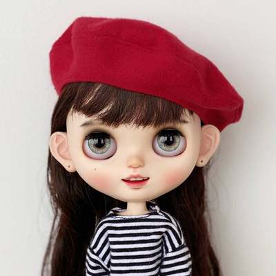 newNew Arrval Fashon Beret Hat for Blyth doll Pullp Lcca