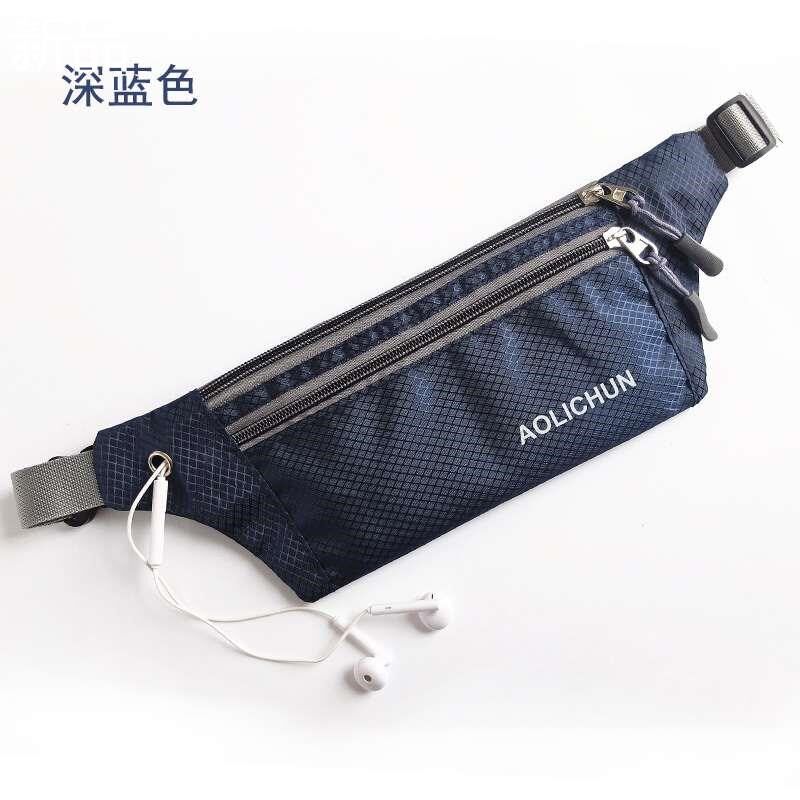 户外运动时尚腰包男多功能迷你跑步隐形防盗休闲防水健身手机新品