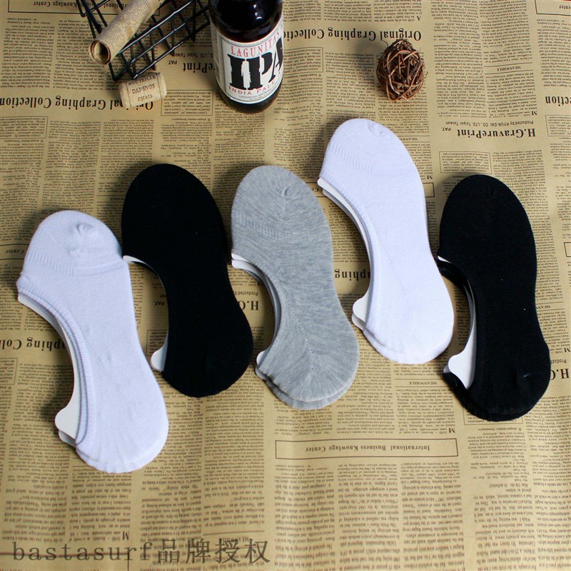 推荐New pure color cotton socks men's ship socks invisible s 女士内衣/男士内衣/家居服 中筒袜 原图主图