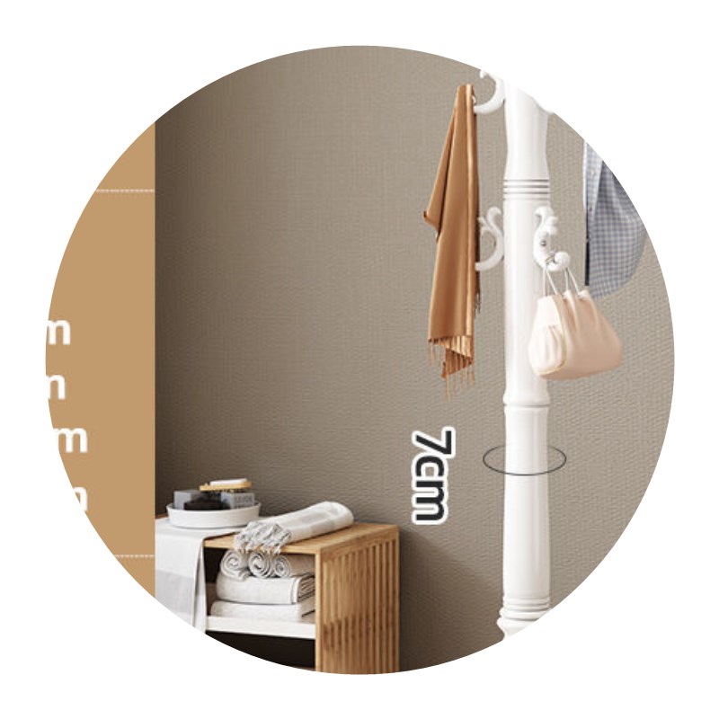 欧式实木衣帽f架落地卧室挂衣架家用包架客厅单杆立式大挂衣服架