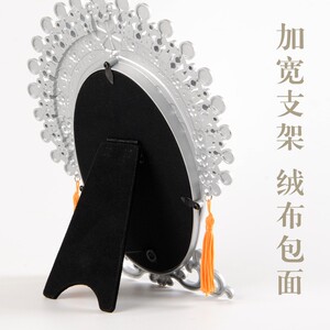 中国风特色纪念品京剧脸谱镜子化妆镜台式桌面装饰摆件送老外礼品