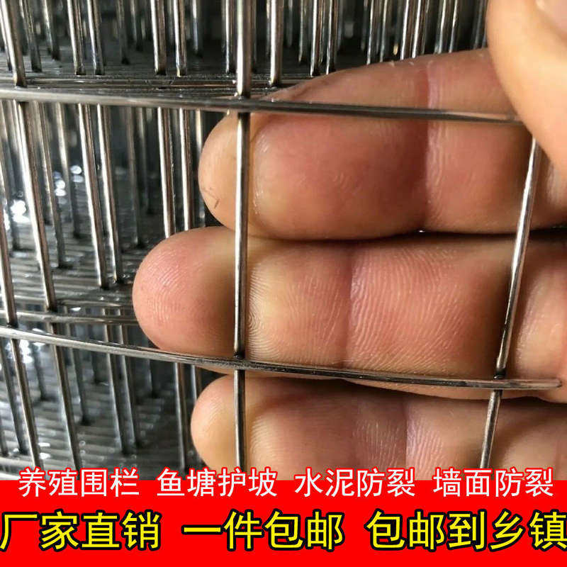 速发铁网子围养殖网铁丝网加粗拦鸡养鸡围网防锈网格网果园圈地围