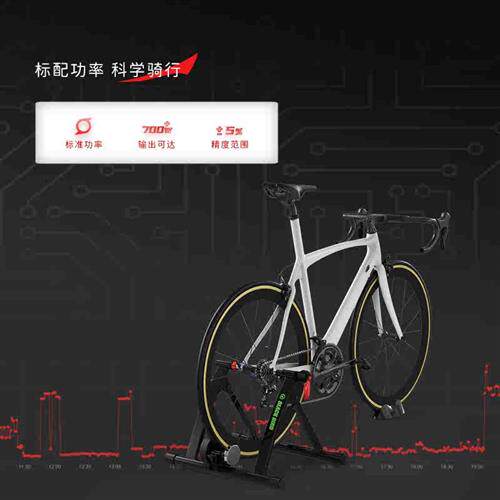 促销黑鸟实景功率骑行台磁阻无线自行车训练台室内v骑行黑鸟功率