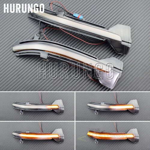 2pcs For BMW 5 6 7 Series F10 F11 F07 F06 F12 F13 F01 Dynami